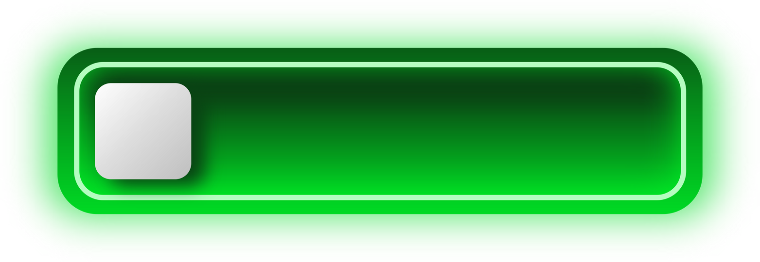 Green Gradient Neon Button